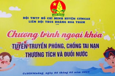 BÀI TUYÊN TRUYỀN VỀ PHÒNG CHỐNG TAI NẠN THƯƠNG TÍCH DO ĐUỐI NƯỚC